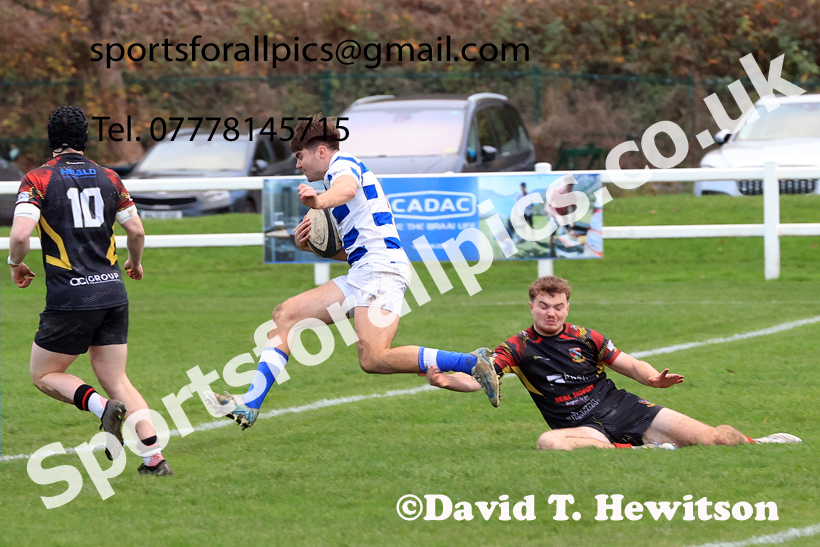 Tynedale v Hull, Saurday, November 8th, 2025. Photo: David T. Hewitson/Sports for All Pics